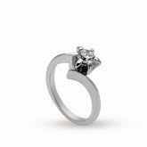 Split-Shank Solitaire Ring